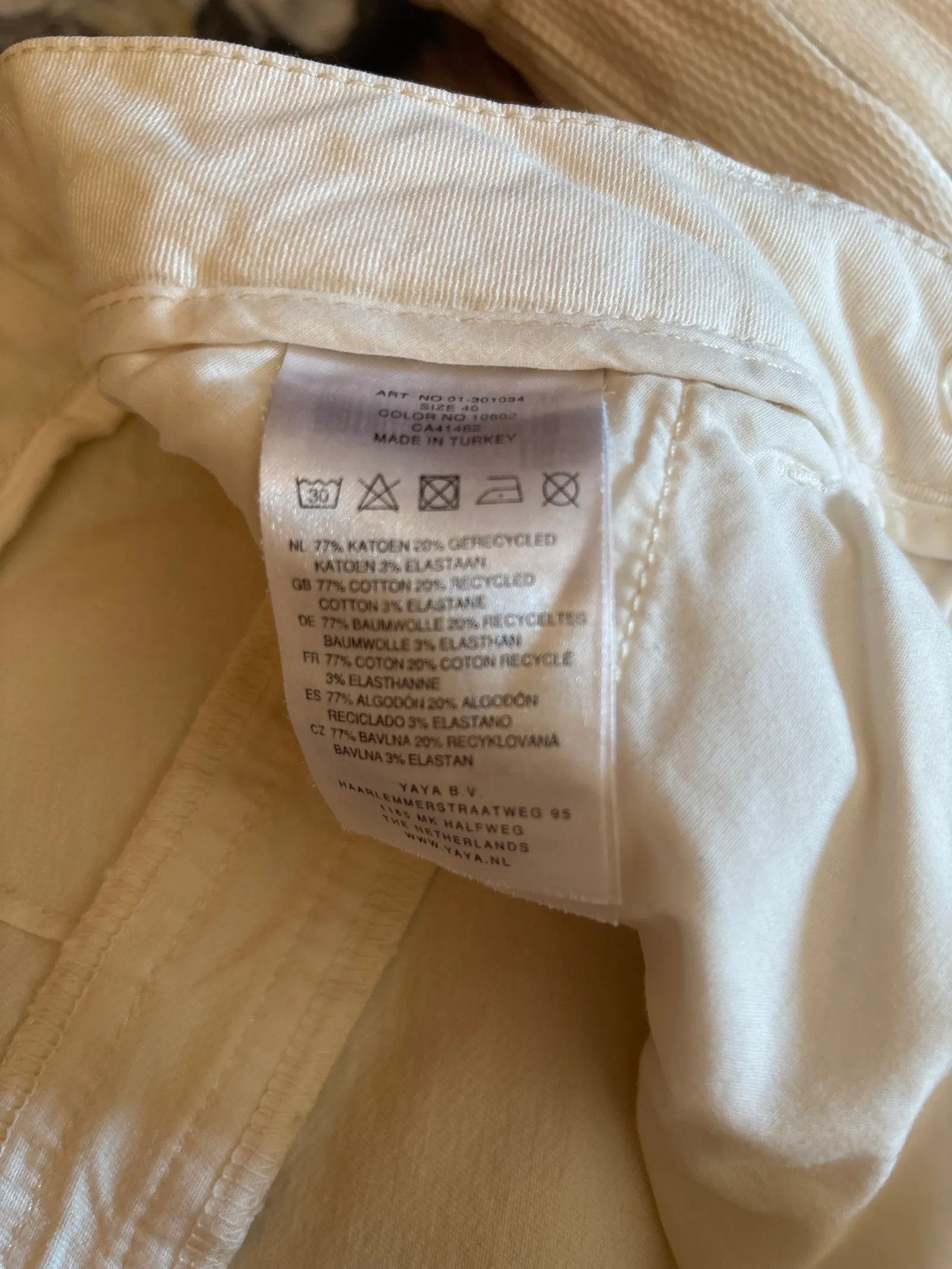 YAYA YAYA Pants Size 28" / US 6 / IT 42 - 3 Thumbnail