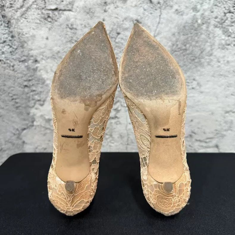 Dolce & Gabbana Dolce & Gabbana Lace High Heel Shoes-yf Size US 6 / IT 36 - 7 Thumbnail