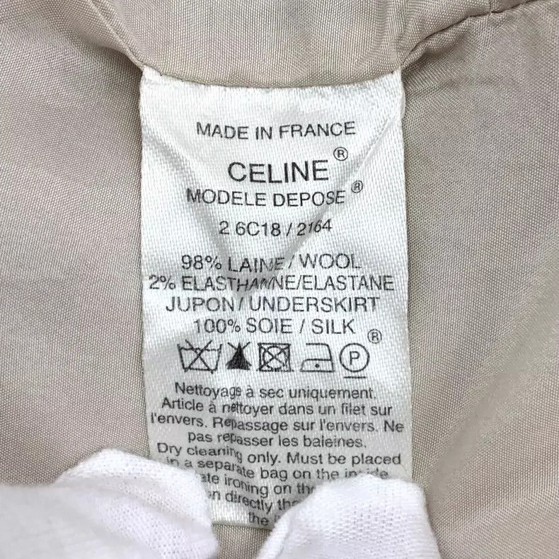 Celine Celine Irregular Design Sleeveless Wool Dress-yf Size M / US 6-8 / IT 42-44 - 7 Thumbnail