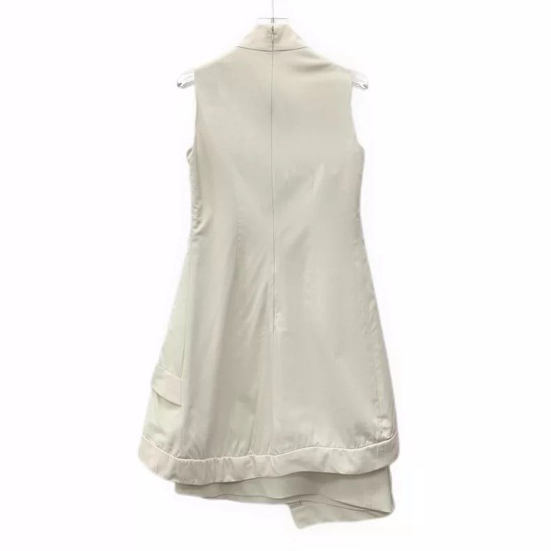 Celine Celine Irregular Design Sleeveless Wool Dress-yf Size M / US 6-8 / IT 42-44 - 2 Thumbnail