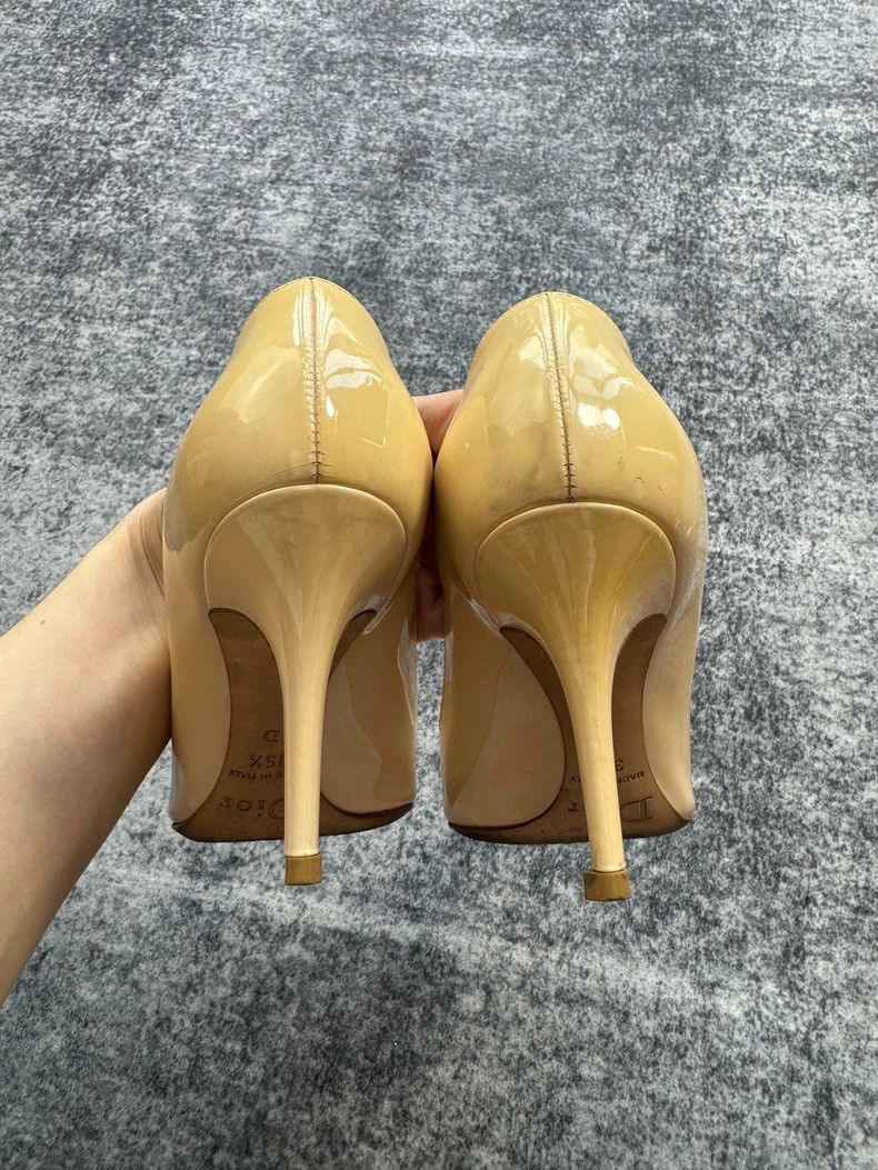 Dior Dior Patent Leather High Heel Shoes Size 35.5-yf Size US 6 / IT 36 - 5 Thumbnail