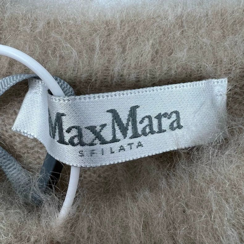 Max Mara MaxMara Oatmeal Mohair Sweater for Women Size M / US 6-8 / IT 42-44 - 4 Thumbnail