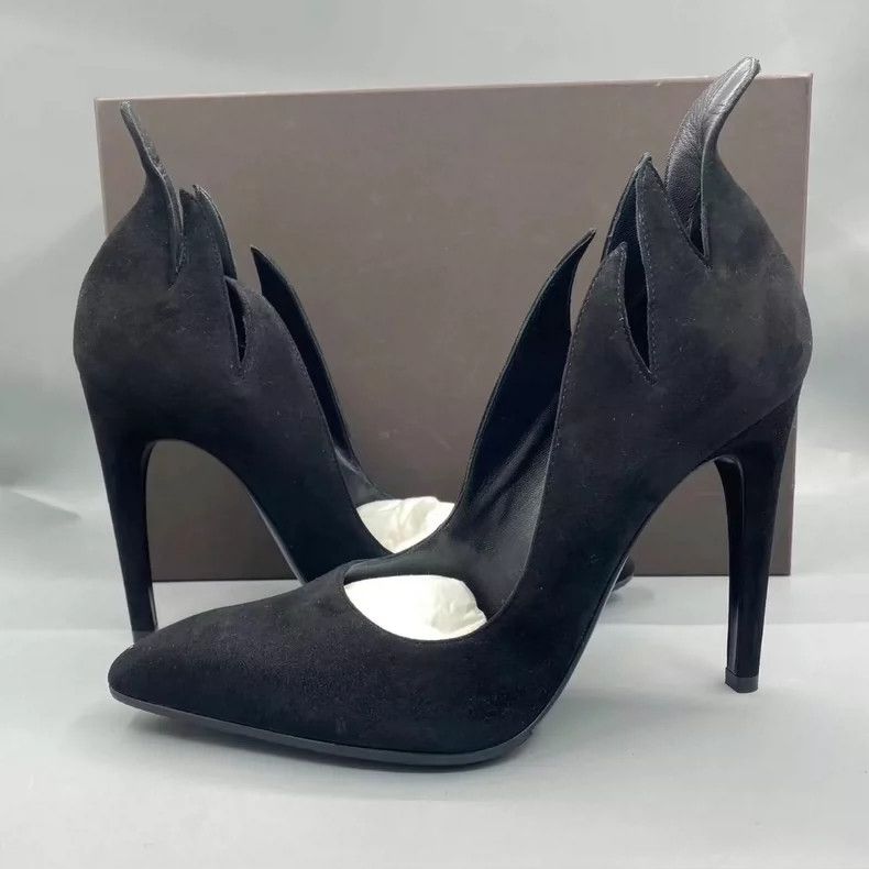 Bottega Veneta Bottega Veneta Black High Heels Size 37.5 Size US 7 / IT 37 - 2 Thumbnail