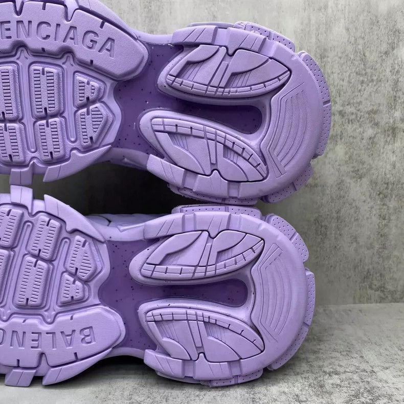 Balenciaga Balenciaga Track Sneakers in Lavender Color Size US 8 / IT 38 - 9 Thumbnail
