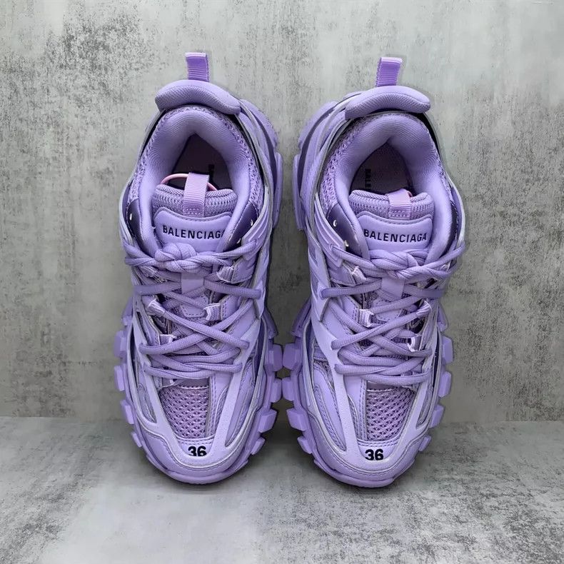 Balenciaga Balenciaga Track Sneakers in Lavender Color Size US 8 / IT 38 - 6 Thumbnail
