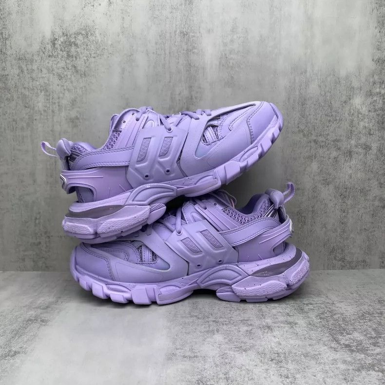 Balenciaga Balenciaga Track Sneakers in Lavender Color Size US 8 / IT 38 - 3 Thumbnail
