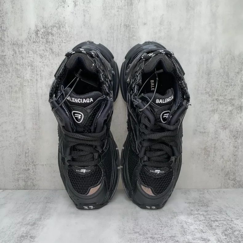 Balenciaga Balenciaga Runner Sneakers Size 37 Black Size US 7 / IT 37 - 6 Thumbnail