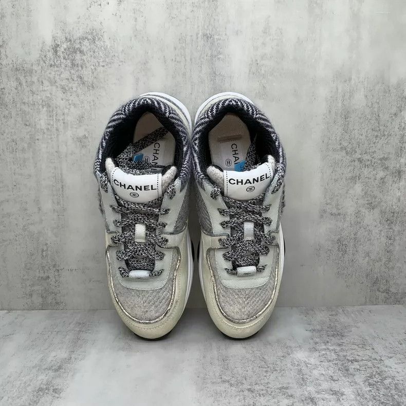 Chanel Chanel Knit Sports Sneakers in Size 37 Size US 7 / IT 37 - 6 Thumbnail