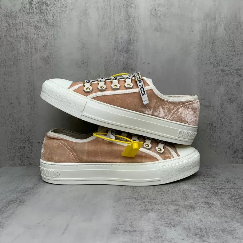 Dior Dior Velvet Sneakers for Women Size 37 Size US 7 / IT 37 - 3 Thumbnail
