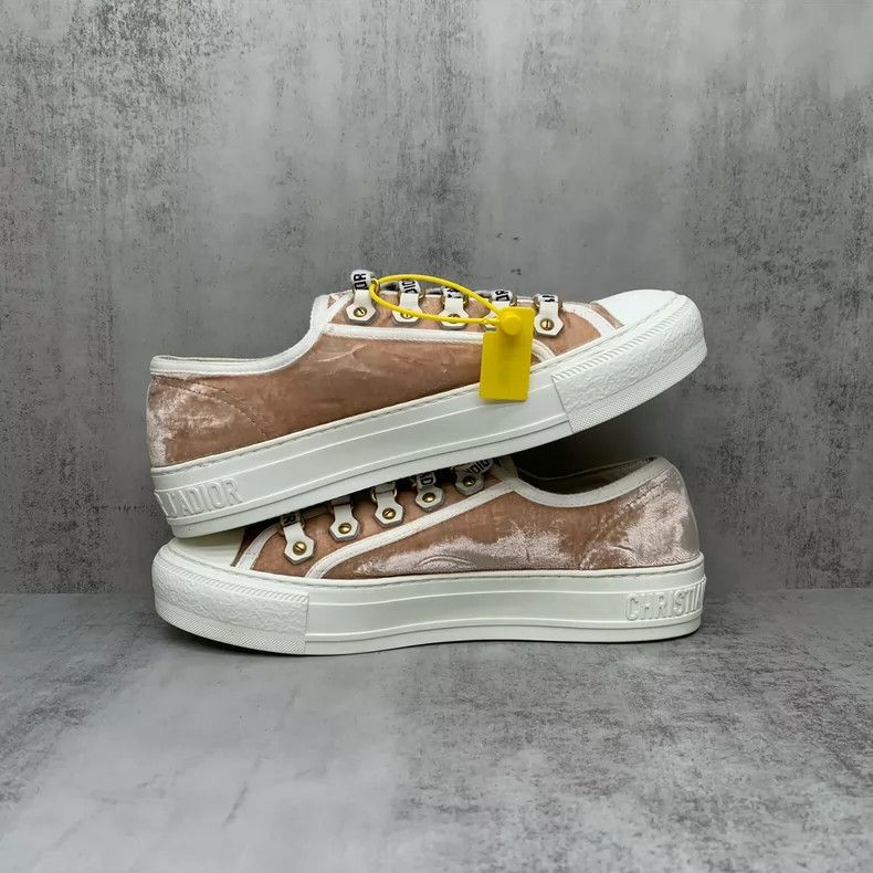 Dior Dior Velvet Sneakers for Women Size 37 Size US 7 / IT 37 - 2 Thumbnail