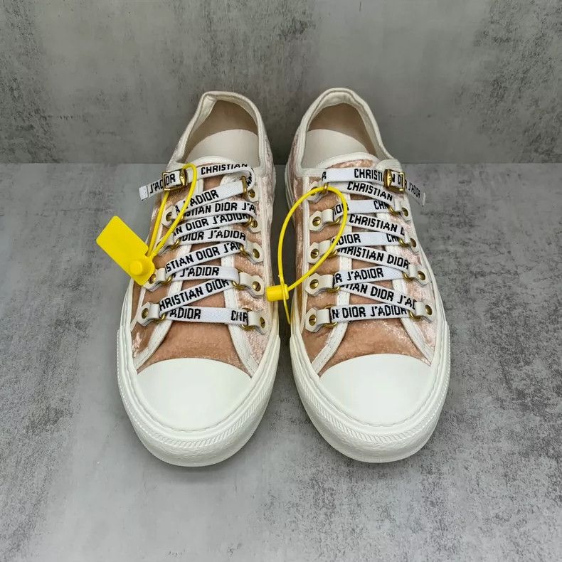 Dior Dior Velvet Sneakers for Women Size 37 Size US 7 / IT 37 - 4 Thumbnail