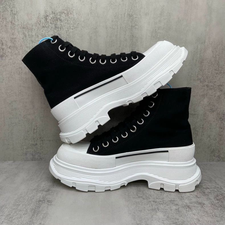 Alexander McQueen Alexander McQueen High Top Black Martin Boots Size US 8 / IT 38 - 3 Thumbnail