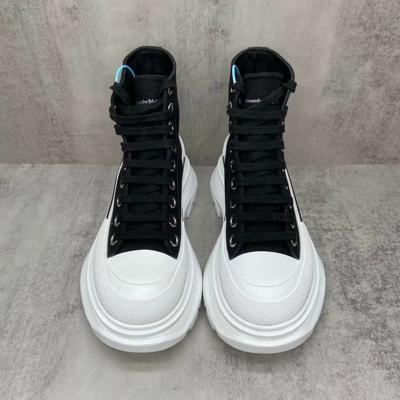 Alexander McQueen Alexander McQueen High Top Black Martin Boots Size US 8 / IT 38 - 4 Thumbnail