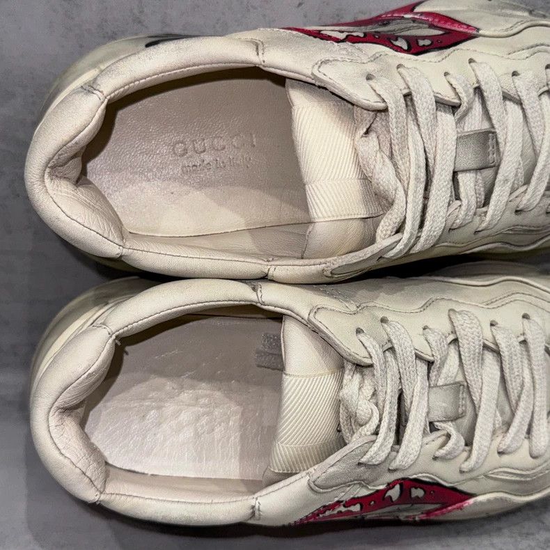 Gucci Gucci Red Lip Old Daddy Shoes Size 35.5 Size US 7 / IT 37 - 6 Thumbnail