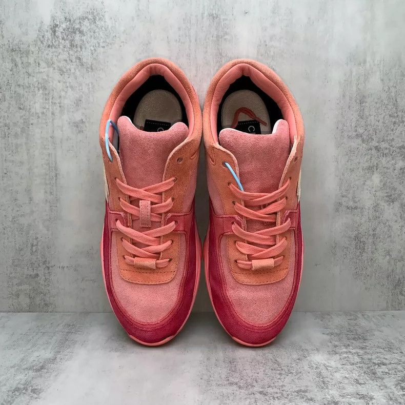 Chanel Chanel Red CC Sneakers Size 37.5 Size US 4 / IT 34 - 6 Thumbnail