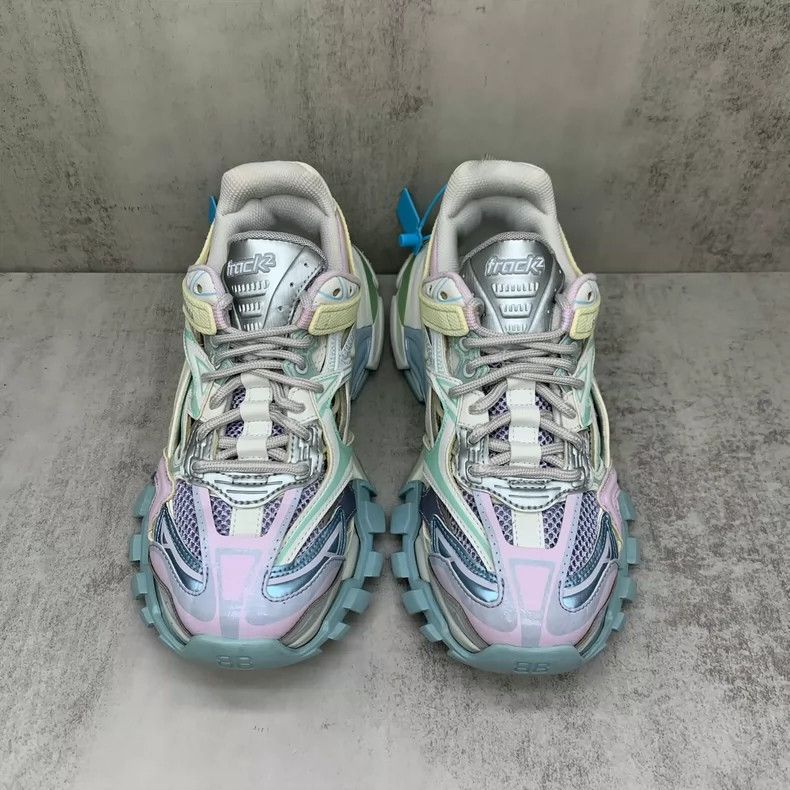 Balenciaga Balenciaga Track 2.0 Sneakers in Pastel Colors Size US 6 / IT 36 - 4 Thumbnail