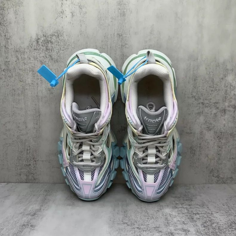 Balenciaga Balenciaga Track 2.0 Sneakers in Pastel Colors Size US 6 / IT 36 - 6 Thumbnail