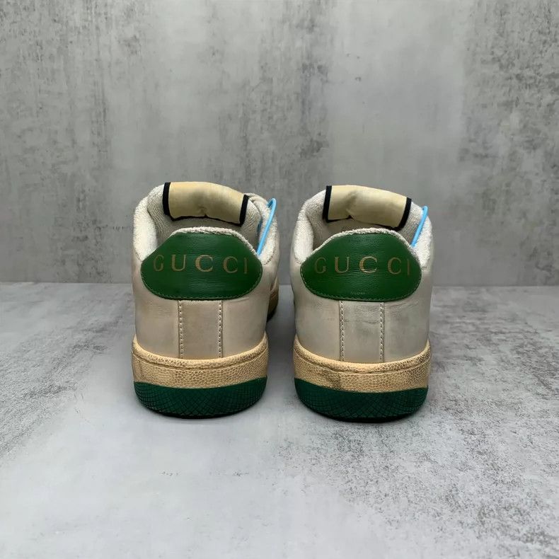 Gucci Gucci Green-Striped Sneakers Size 35.5 Size US 6 / IT 36 - 5 Thumbnail