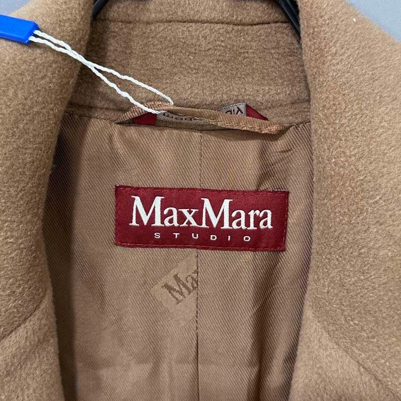 Max Mara MaxMara Pure Wool Lapel Coat Size S / US 4 / IT 40 - 4 Thumbnail