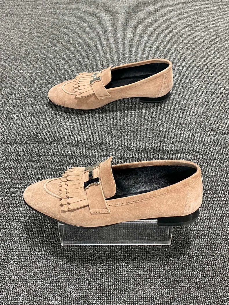 Hermes Hermes Fringed Suede Mules Loafers Size US 6 / IT 36 - 2 Thumbnail