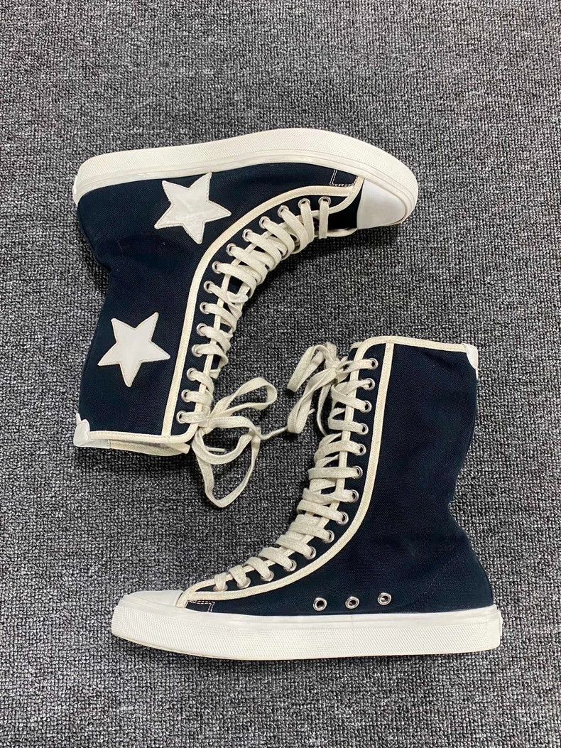 Yves Saint Laurent Saint Laurent High-Top Canvas Sneakers Size US 7.5 / EU 40-41 - 2 Thumbnail