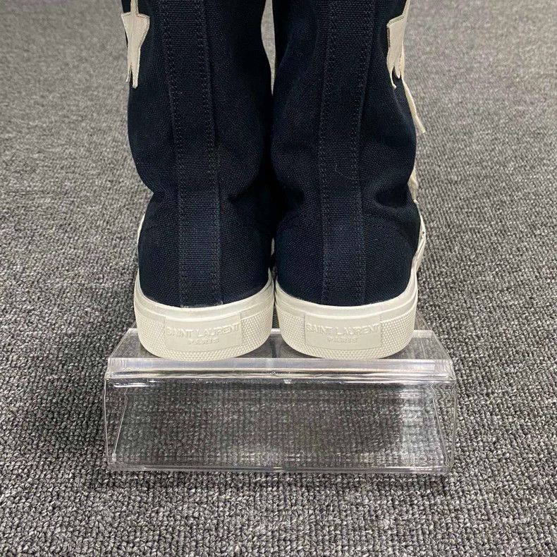Yves Saint Laurent Saint Laurent High-Top Canvas Sneakers Size US 7.5 / EU 40-41 - 5 Thumbnail