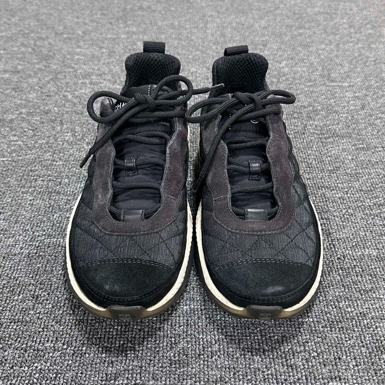 Chanel Chanel Black Gray Sport Sneakers Size US 7 / IT 37 - 4 Thumbnail