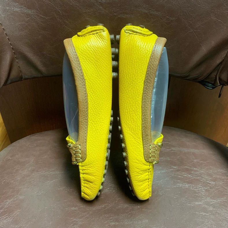 Tory Burch Tory Burch Yellow Flat Loafers Size 37 Size US 7 / IT 37 - 5 Thumbnail