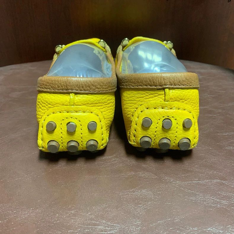 Tory Burch Tory Burch Yellow Flat Loafers Size 37 Size US 7 / IT 37 - 6 Thumbnail