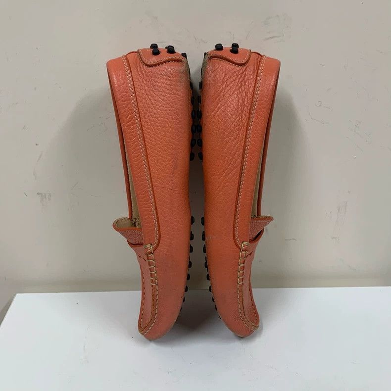Tod's Orange Tod's Moccasin Shoes Size 38 Size US 7 / IT 37 - 4 Thumbnail