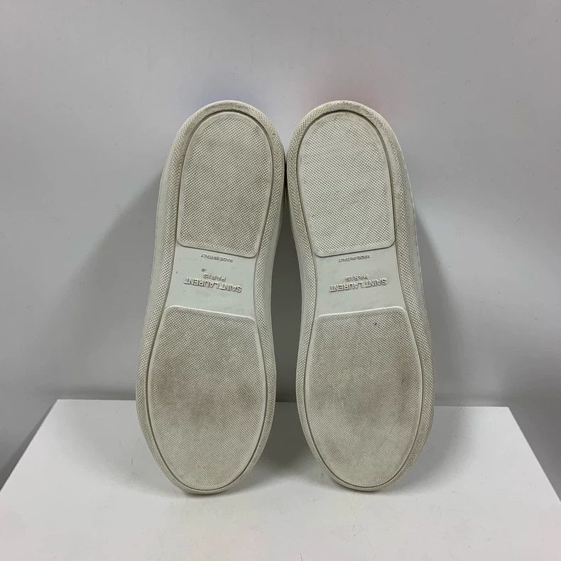Saint Laurent Paris Classic Saint Laurent White Sneakers for Women Size US 6 / IT 36 - 7 Thumbnail
