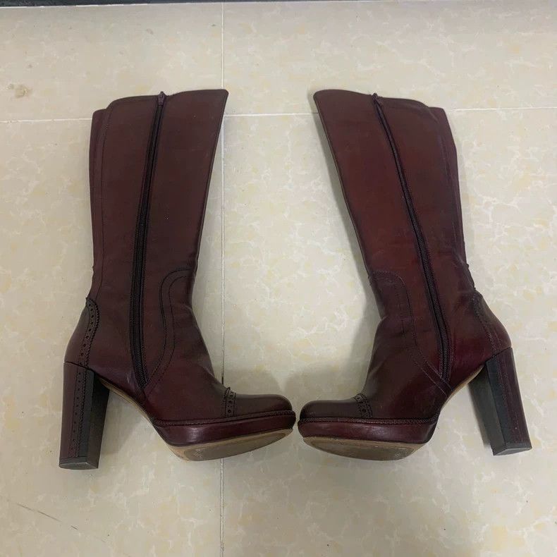 Lemaire Lottusse Purple High Knee Boots Size 38 Size US 7 / IT 37 - 5 Thumbnail