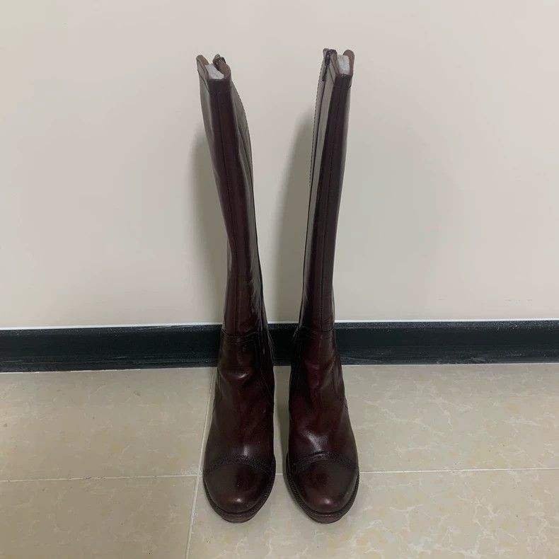 Lemaire Lottusse Purple High Knee Boots Size 38 Size US 7 / IT 37 - 2 Thumbnail