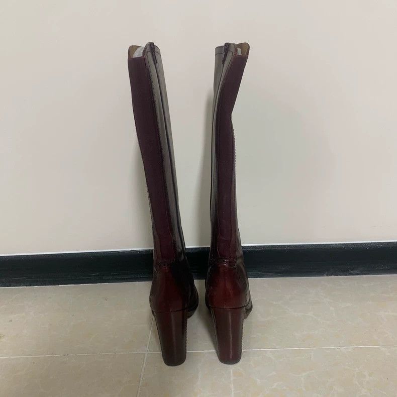 Lemaire Lottusse Purple High Knee Boots Size 38 Size US 7 / IT 37 - 3 Thumbnail
