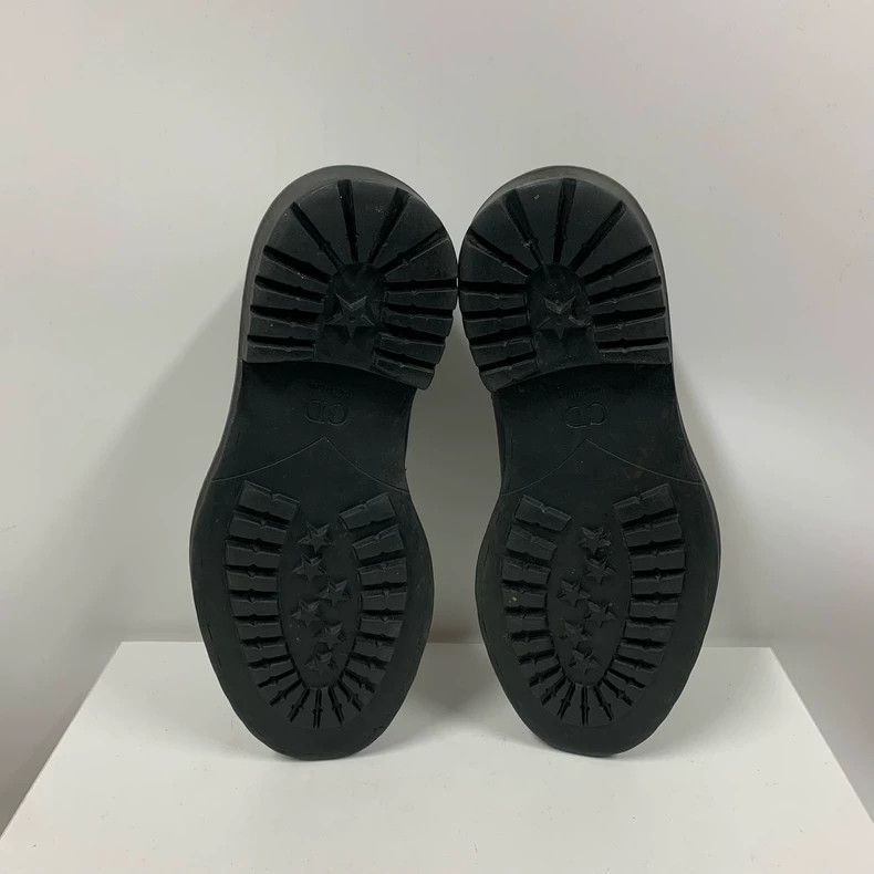 Dior Dior Black Leather Dress Shoes Size 39.5 Size US 8 / IT 38 - 7 Thumbnail