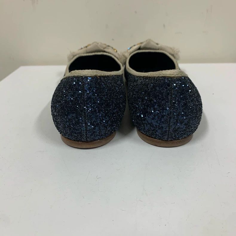 Miu Miu Miu Miu Decorative Gem Flats Size 36.5 Size US 6 / IT 36 - 6 Thumbnail