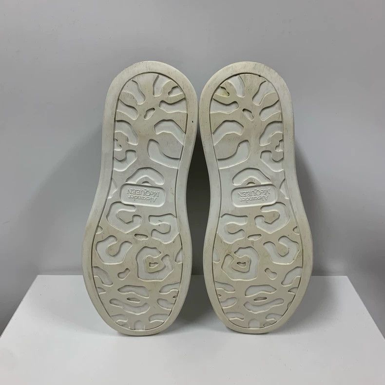 Alexander McQueen Alexander McQueen Low-top Sneakers in Olive Green Size US 8 / IT 38 - 7 Thumbnail