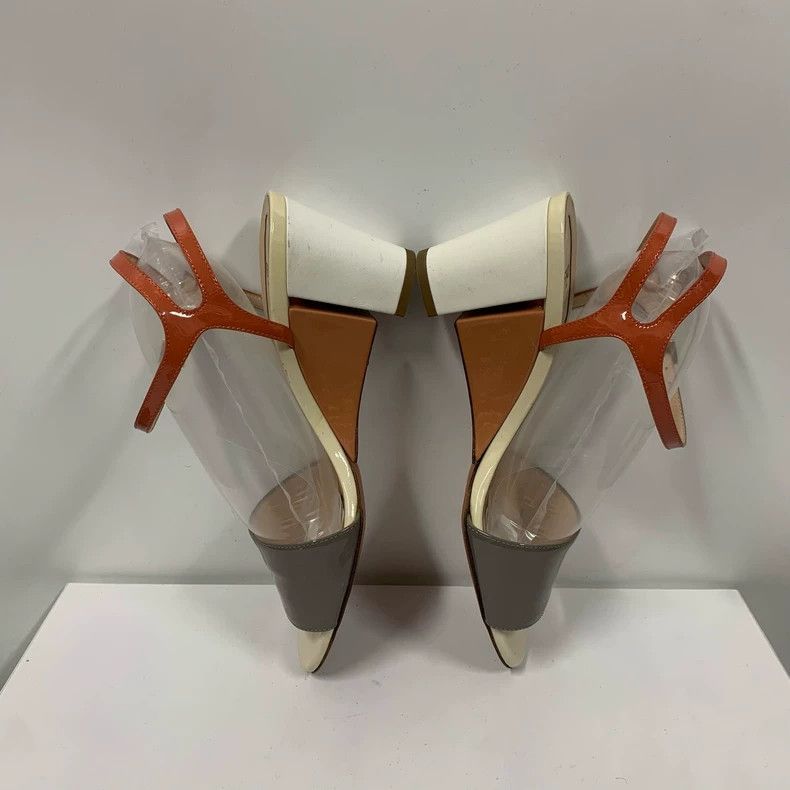 Fendi Fendi Patent High Heel Strap Sandals Size 37 Size US 6 / IT 36 - 5 Thumbnail