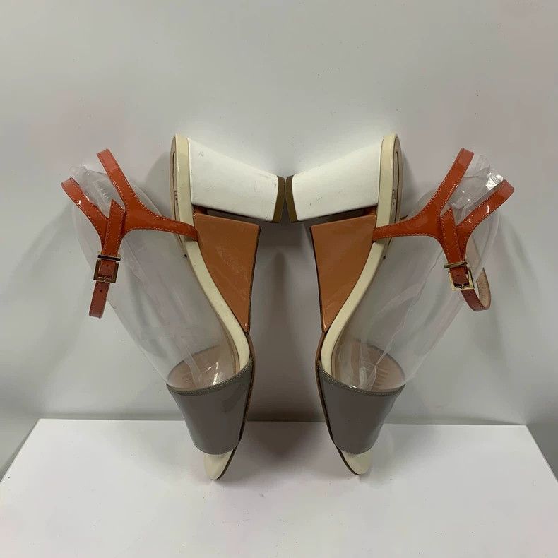 Fendi Fendi Patent High Heel Strap Sandals Size 37 Size US 6 / IT 36 - 4 Thumbnail