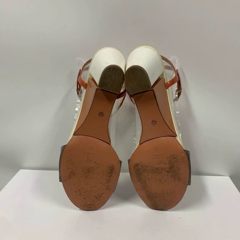 Fendi Fendi Patent High Heel Strap Sandals Size 37 Size US 6 / IT 36 - 7 Thumbnail