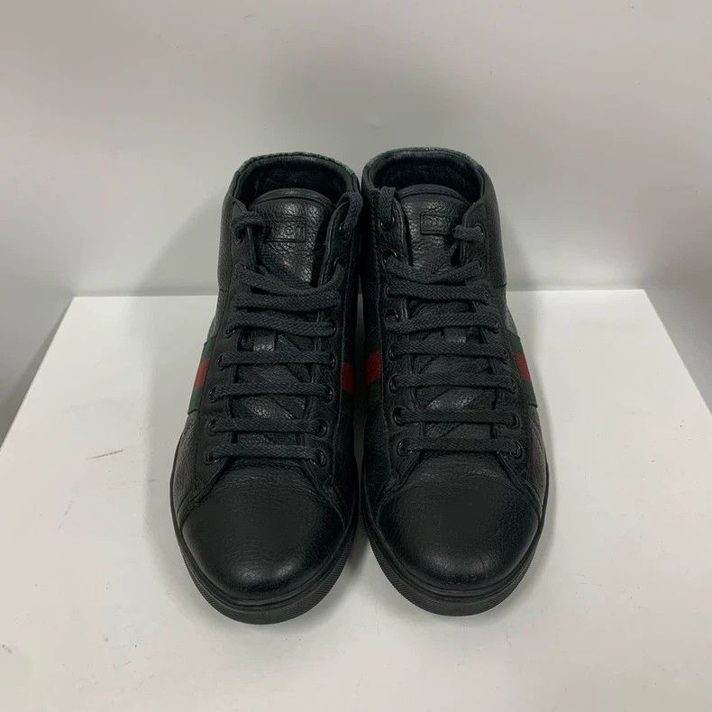 Gucci Gucci Black High-Top Sneakers Size 37 Size US 6 / IT 36 - 2 Thumbnail