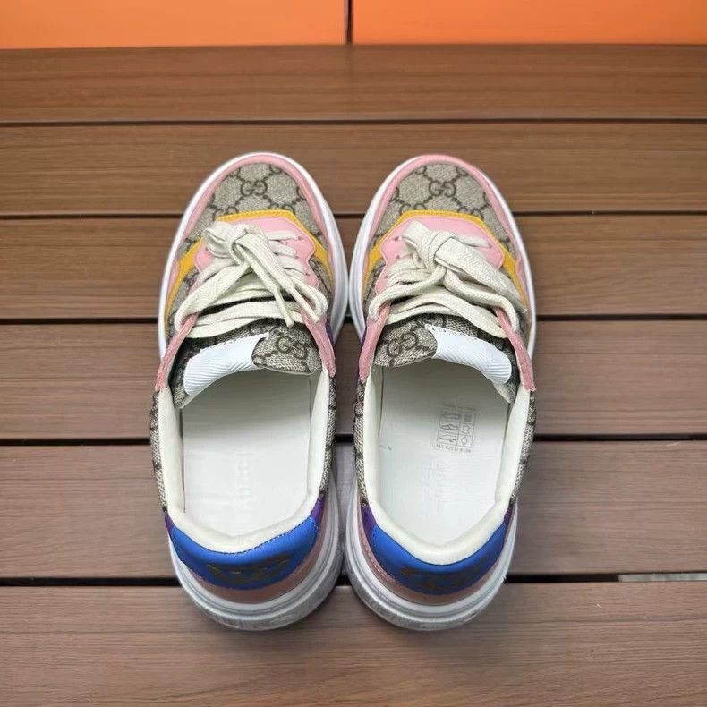 Gucci Gucci Multi-Color Sneakers Size 36.5 Size US 6 / IT 36 - 4 Thumbnail