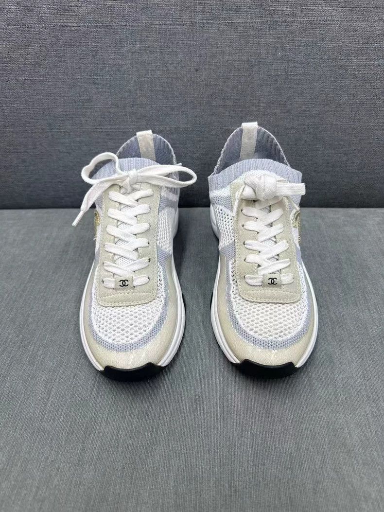 Chanel Chanel Low-Top Casual Sport Sneakers Size US 8 / IT 38 - 2 Thumbnail