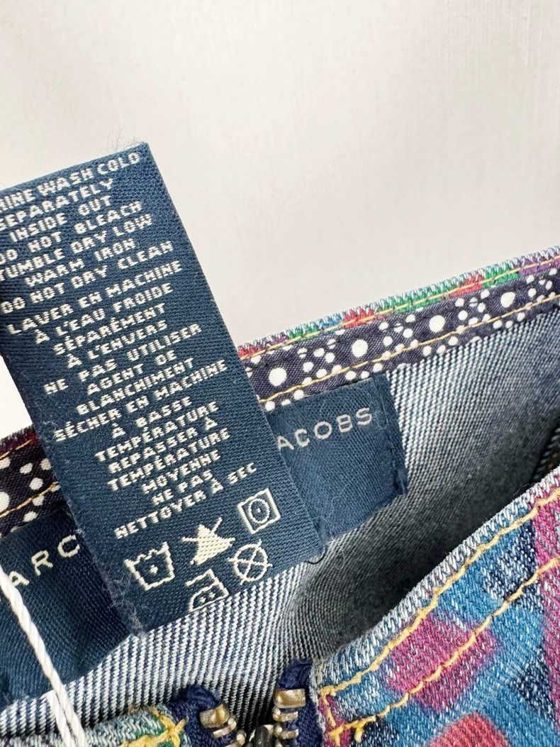 Marc Jacobs Marc by Marc Jacobs Denim Suspender Dress Size 22" - 3 Thumbnail