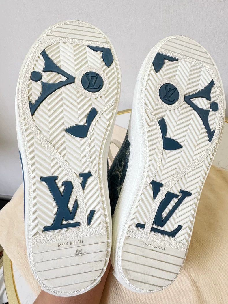 Louis Vuitton Louis Vuitton Denim Sneakers Size 36.5 Size US 6 / IT 36 - 9 Thumbnail