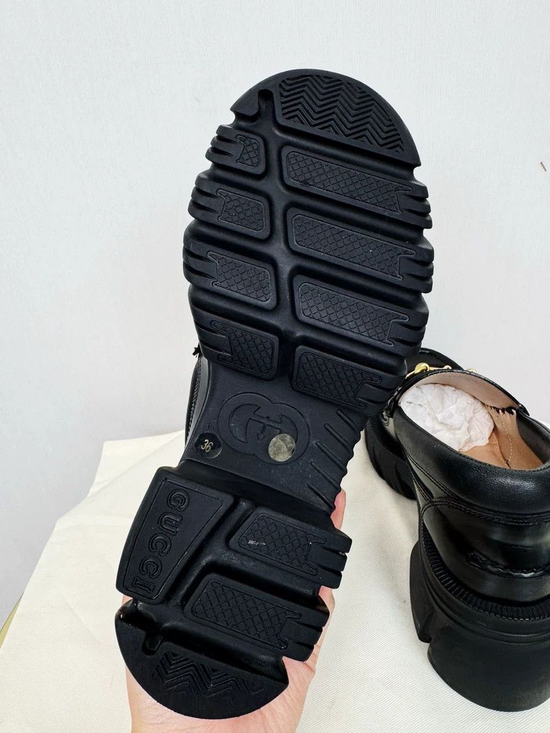 Gucci Gucci Classic Black Loafers Size 36.5 Size US 6 / IT 36 - 6 Thumbnail