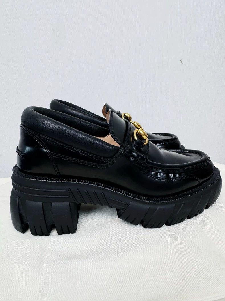 Gucci Gucci Classic Black Loafers Size 36.5 Size US 6 / IT 36 - 3 Thumbnail