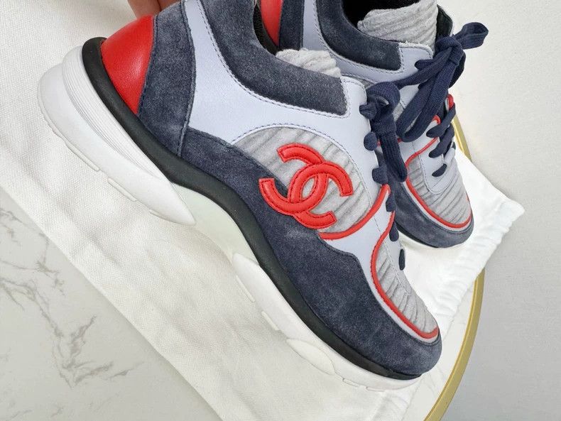Chanel Chanel Sneakers Size 37, Worn 3 Times Size US 7 / IT 37 - 2 Thumbnail