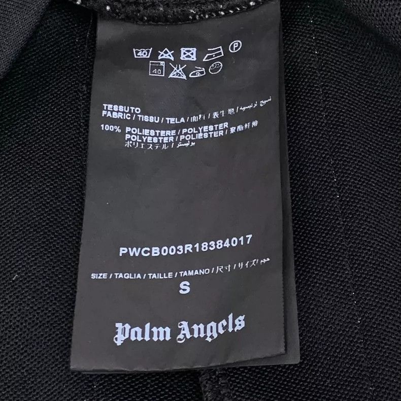 Palm Angels Black Logo Print Casual Shorts by Palm Angels Size US 30 / EU 46 - 6 Thumbnail