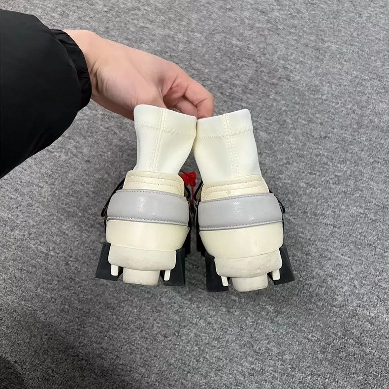 Chanel Chanel Panda Moon Shoes White Sneakers Size US 8 / IT 38 - 5 Thumbnail